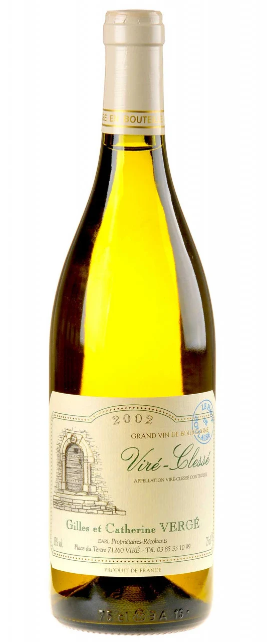 Gilles & Catherine Vergé Viré-Clessé Le Haut de Boulaise 2002 white