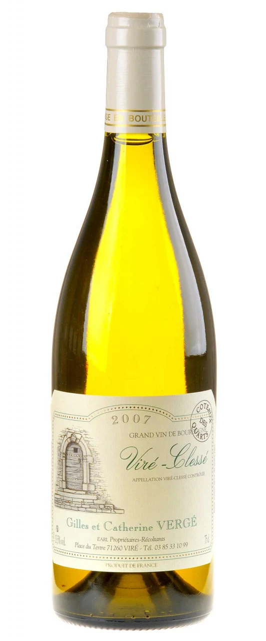 Gilles & Catherine Vergé Viré-Clessé Coteaux des Quarts 2007 white