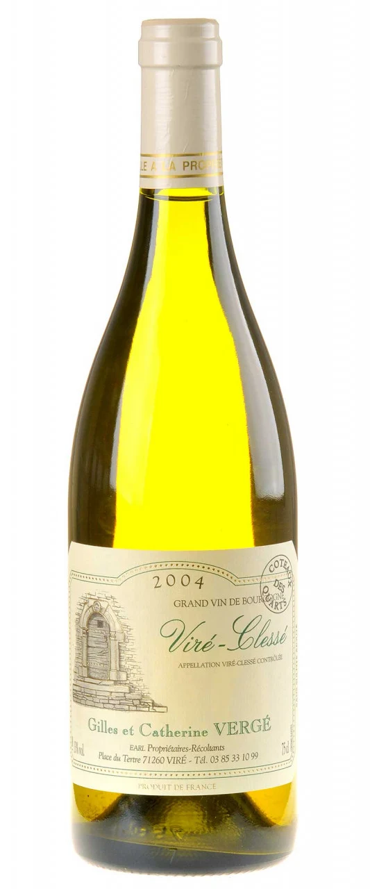 Gilles & Catherine Vergé Viré-Clessé Coteaux des Quarts 2004 white