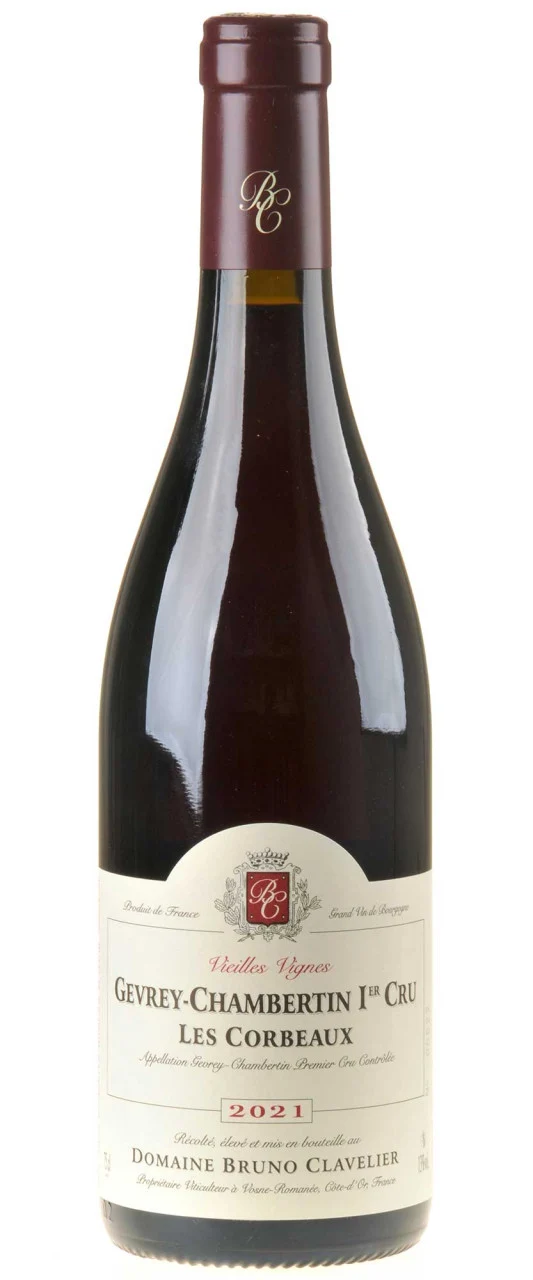Domaine Bruno Clavelier Gevrey-Chambertin 1er Cru Les Corbeaux Bio 2021