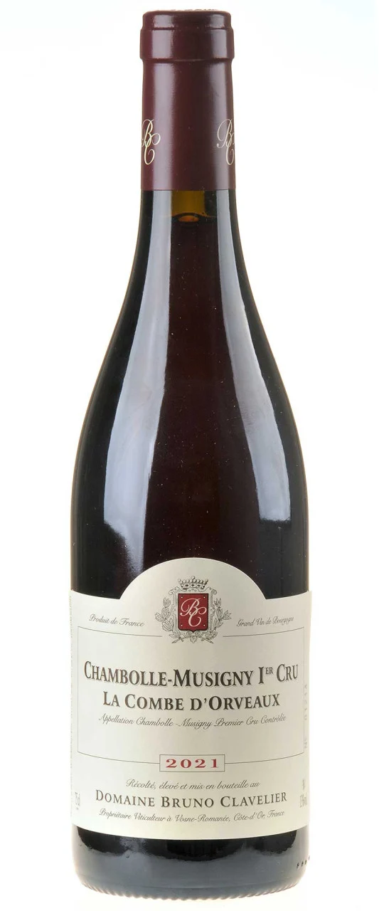Domaine Bruno Clavelier Chambolle-Musigny 1er Cru La Combe d'Orveaux Bio 2021