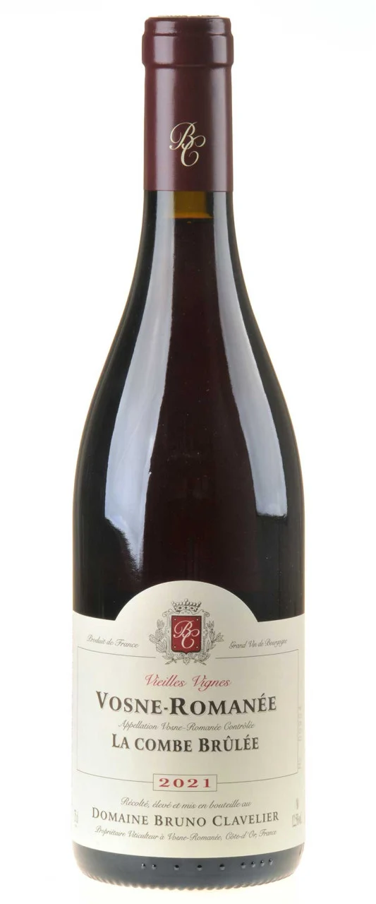 Domaine Bruno Clavelier Vosne Romanée La Combe Brûlée Bio 2021