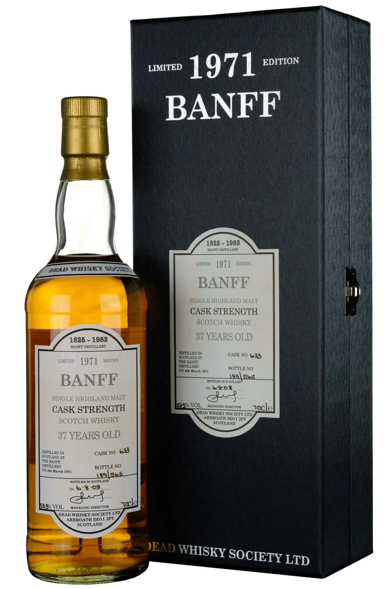 Banff 1971-2008 | 37 Year Old Dead Whisky Society Cask 633