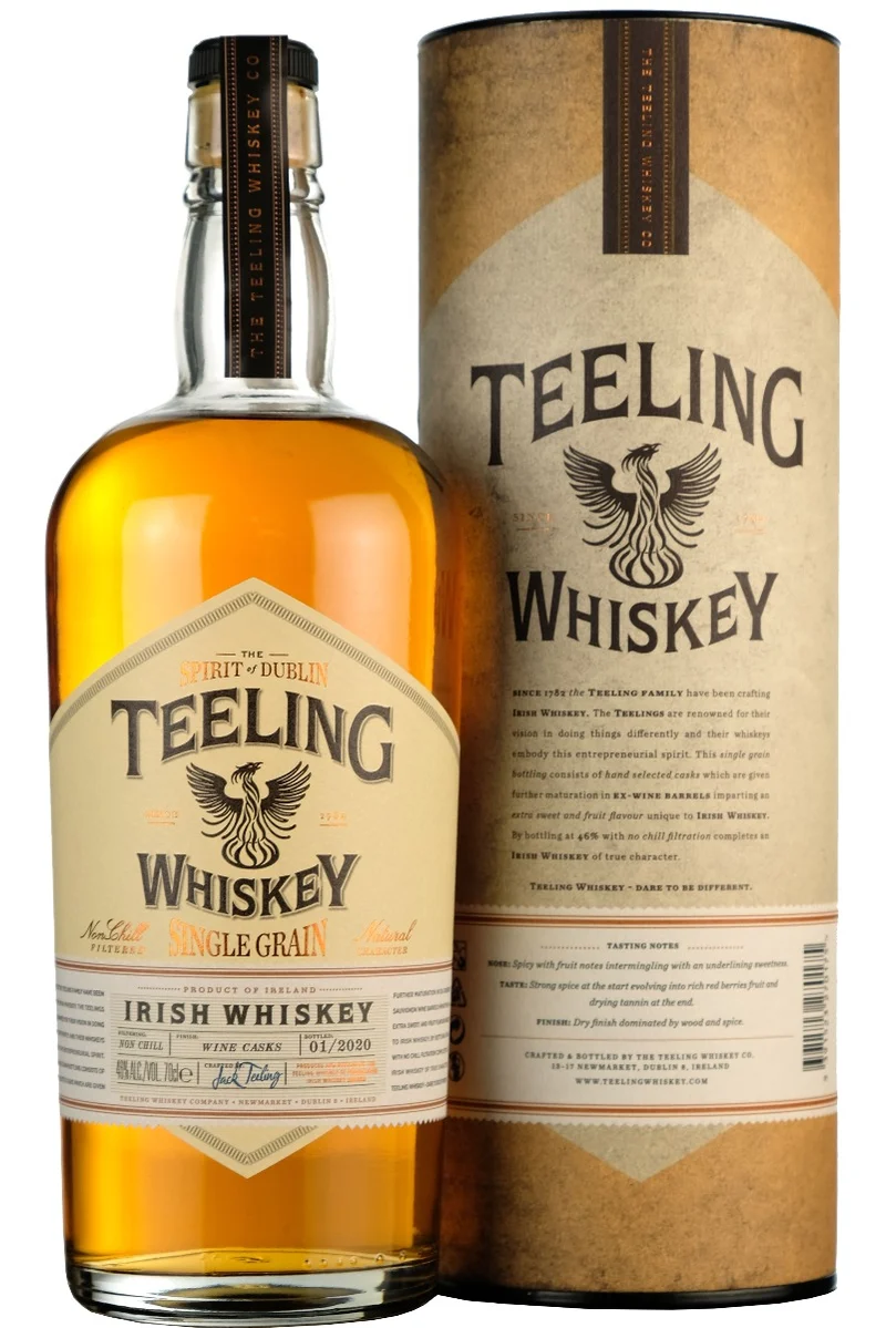 Teeling Single Grain Irish Whiskey