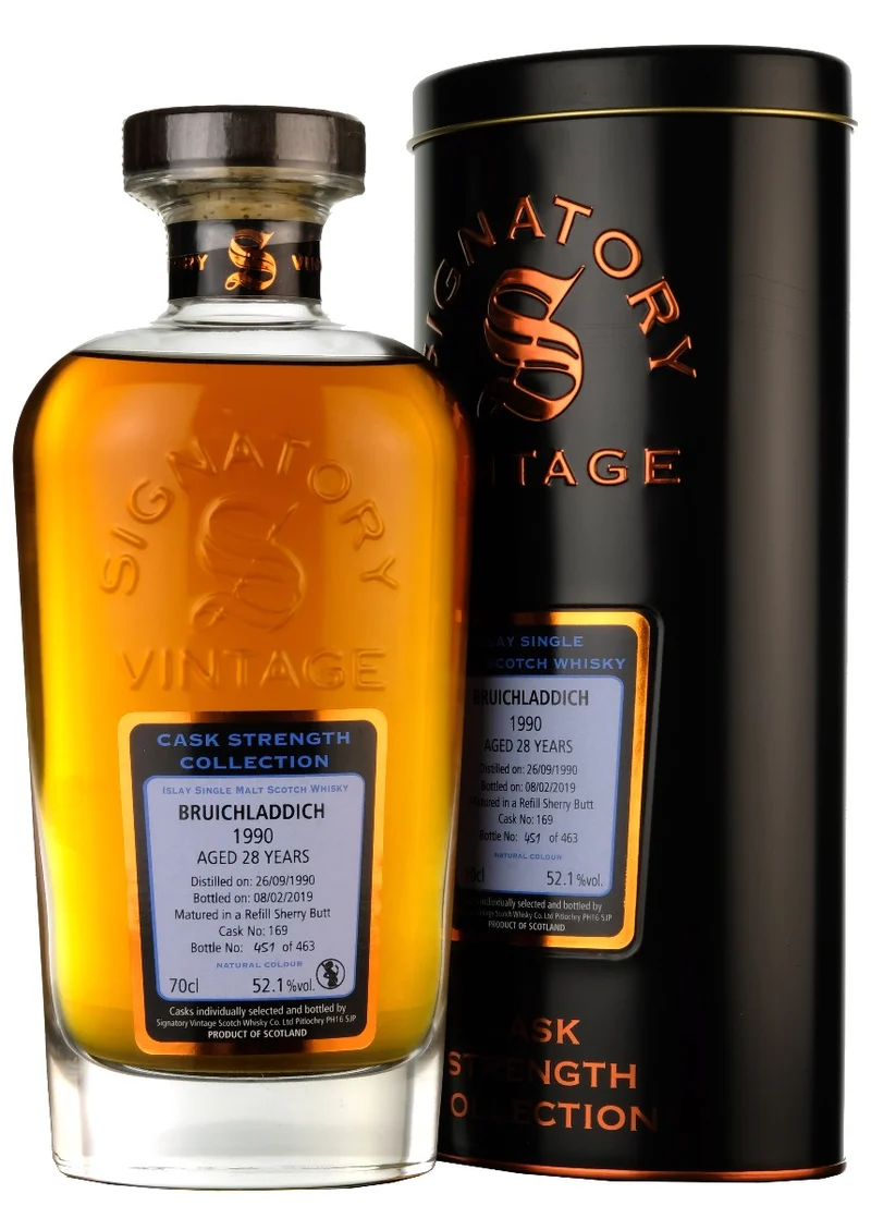 Bruichladdich 1990-2019 | 28 Year Old Signatory Vintage