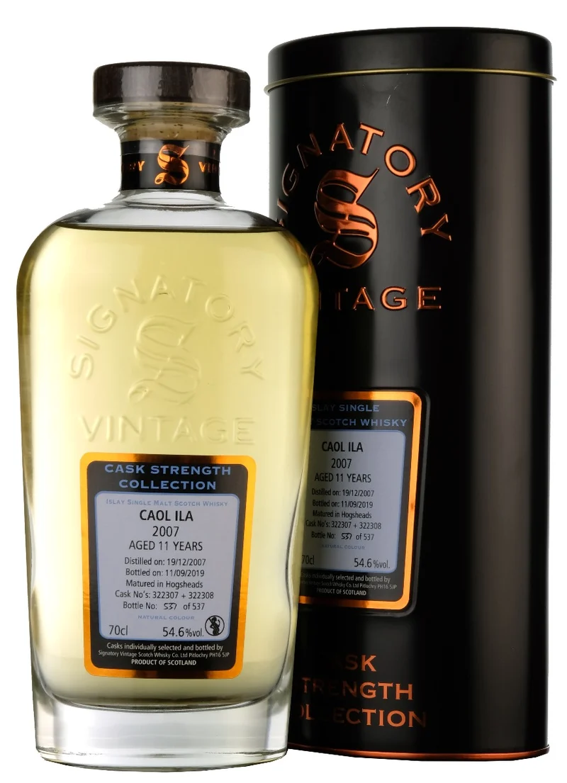 Caol Ila 2007-2019 | 11 Year Old Signatory Vintage