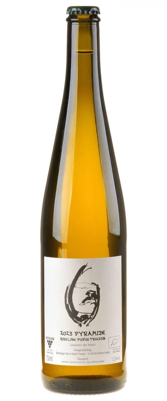 Rita & Rudolf Trossen Pyramide Purus Riesling trocken Bio 2023 white