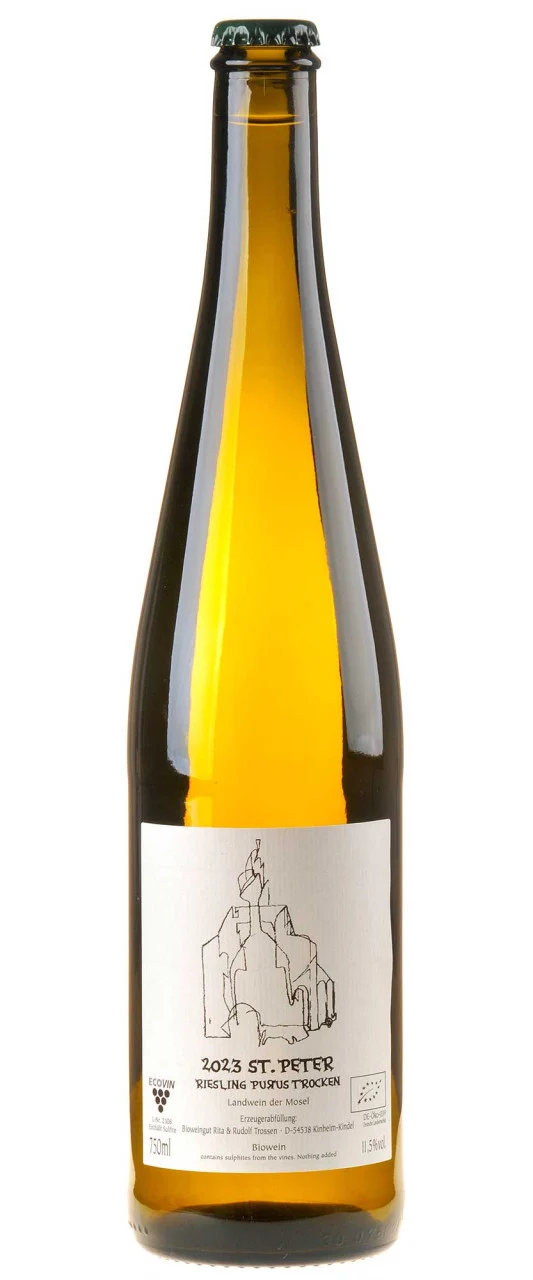 Rita & Rudolf Trossen St. Peter Purus Riesling trocken Bio 2023 white