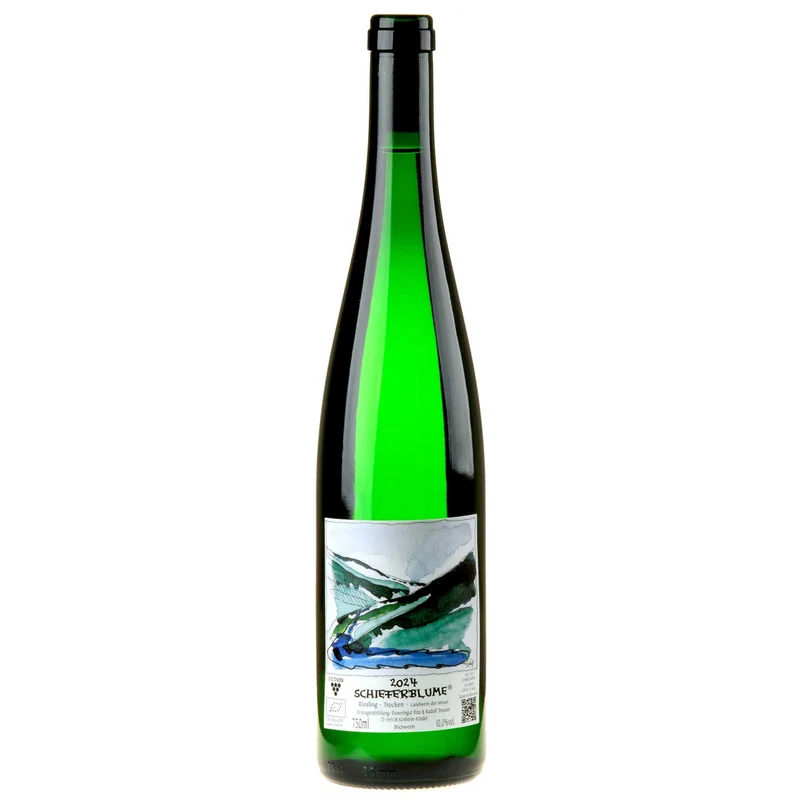 Rita & Rudolf Trossen Schieferblume Riesling trocken Bio 2024 white