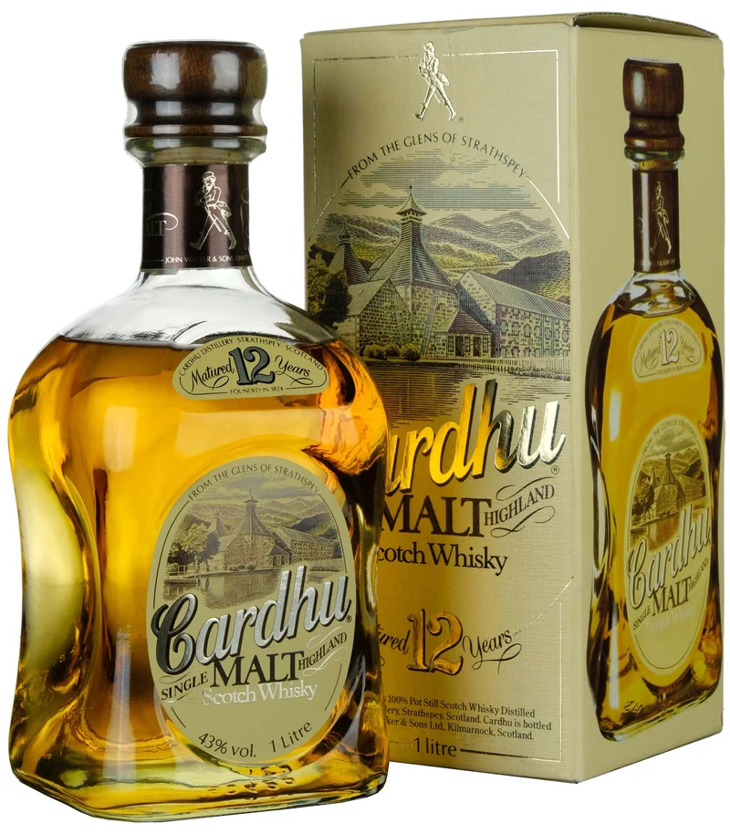 Cardhu 12 Year Old 1980s 1 Litre