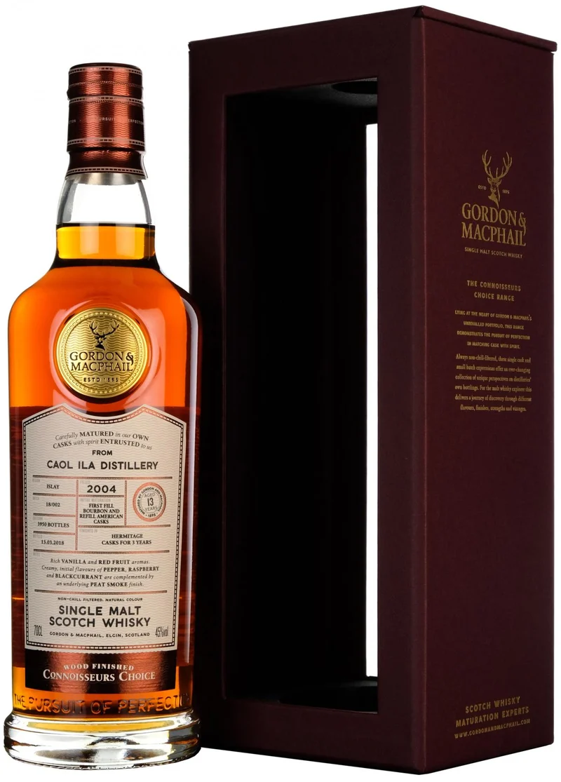Caol Ila 2004-2018 | 13 Year Old Connoisseurs Choice Hermitage Wood Finish