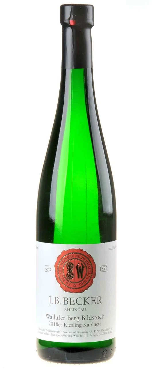 J.B.Becker Riesling Wallufer Berg Bildstock Kabinett 2018 white