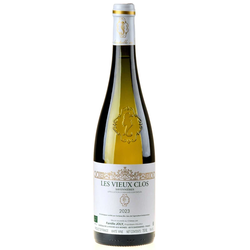 Nicolas Joly Les Vieux Clos Savennières Bio 2023 white