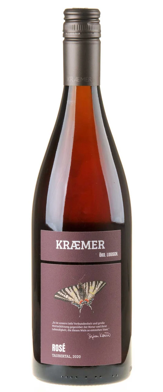 Ökologischer Land- & Weinbau KRAEMER Taubertal Rosé - Pinot Meunier Bio 2020 rose