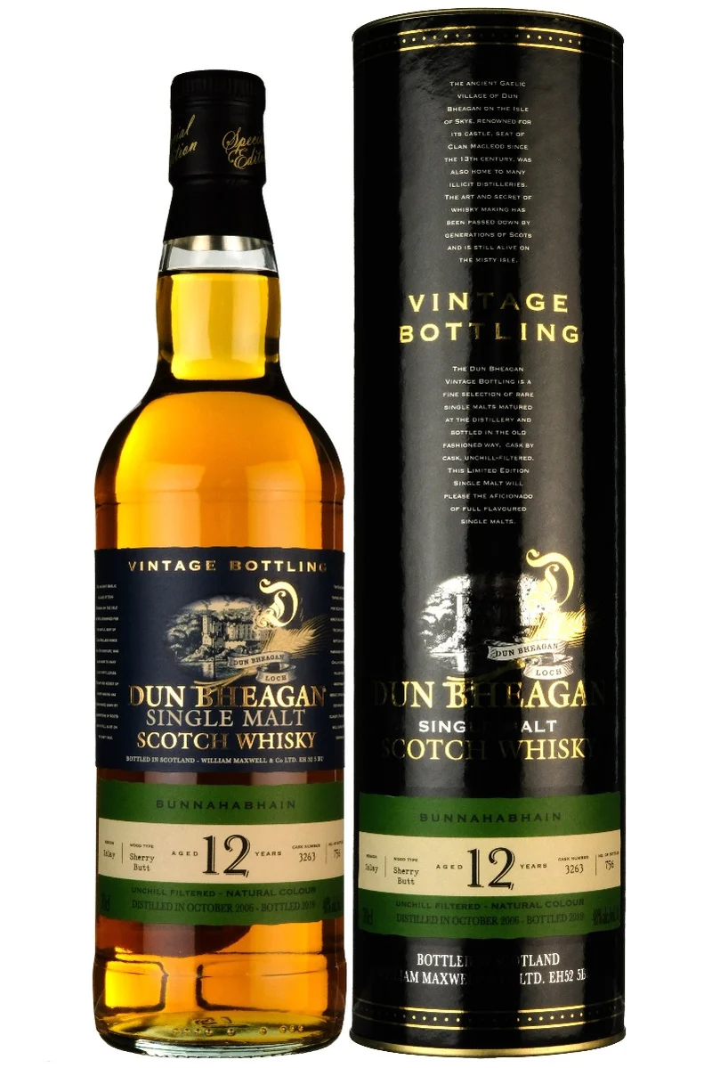 Bunnahabhain 2006-2019 | 12 Year Old Dun Bheagan Cask 3263