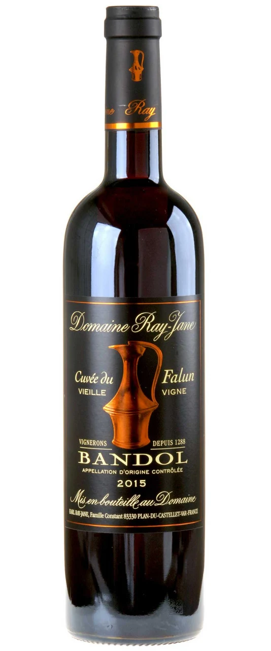 Domaine Ray Jane Cuvée du Falun Bandol Rouge bio 2015
