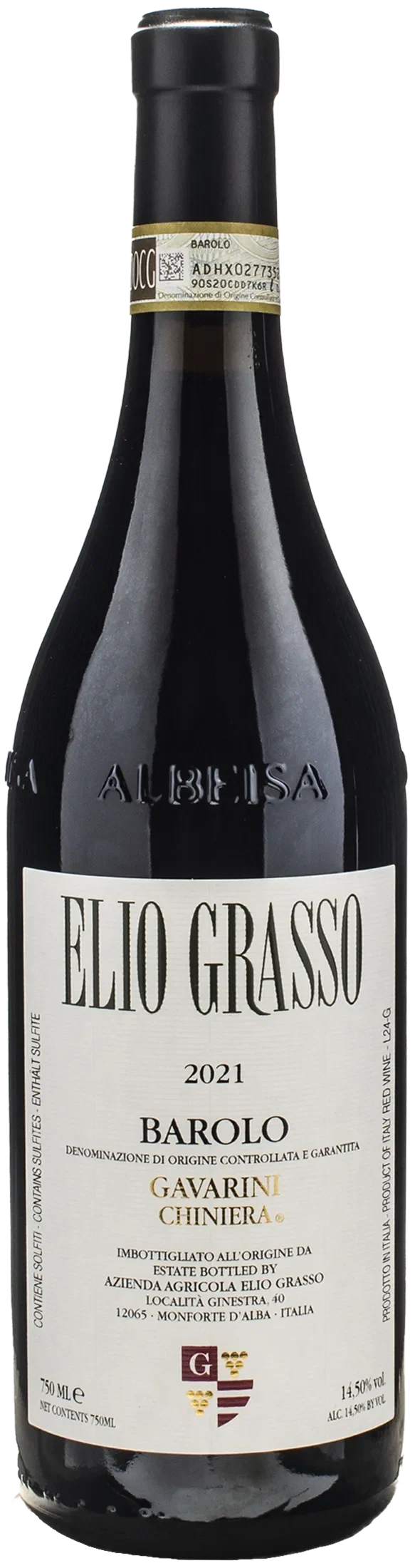 Elio Grasso Barolo Gavarini Chiniera 2021