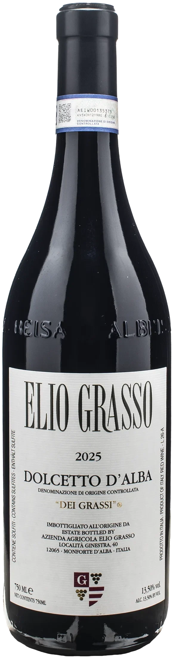Elio Grasso Dolcetto d'Alba dei Grassi 2025