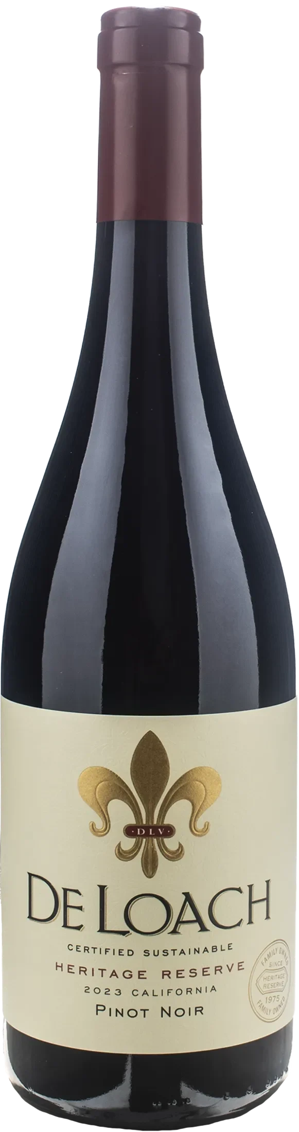 De Loach Winery Pinot Noir California Heritage Reserve 2023