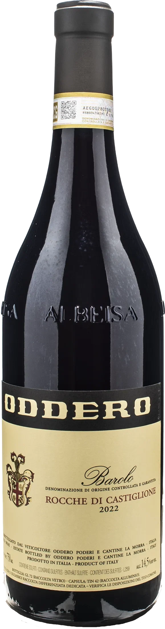 Oddero Barolo Rocche di Castiglione 2022