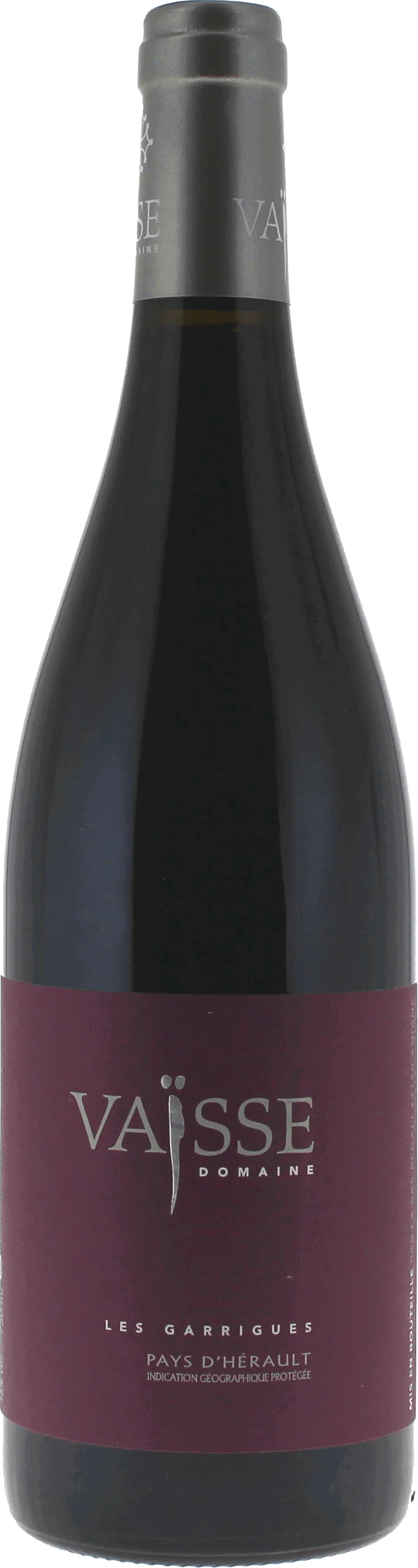Domaine Vaisse Les Garrigues Igp Pays D'herault, 2018