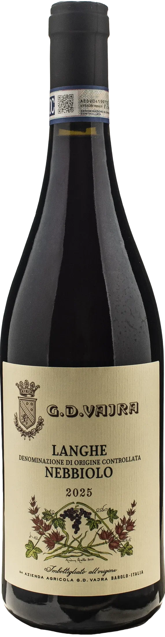 Vajra G.D. Langhe Nebbiolo 2025