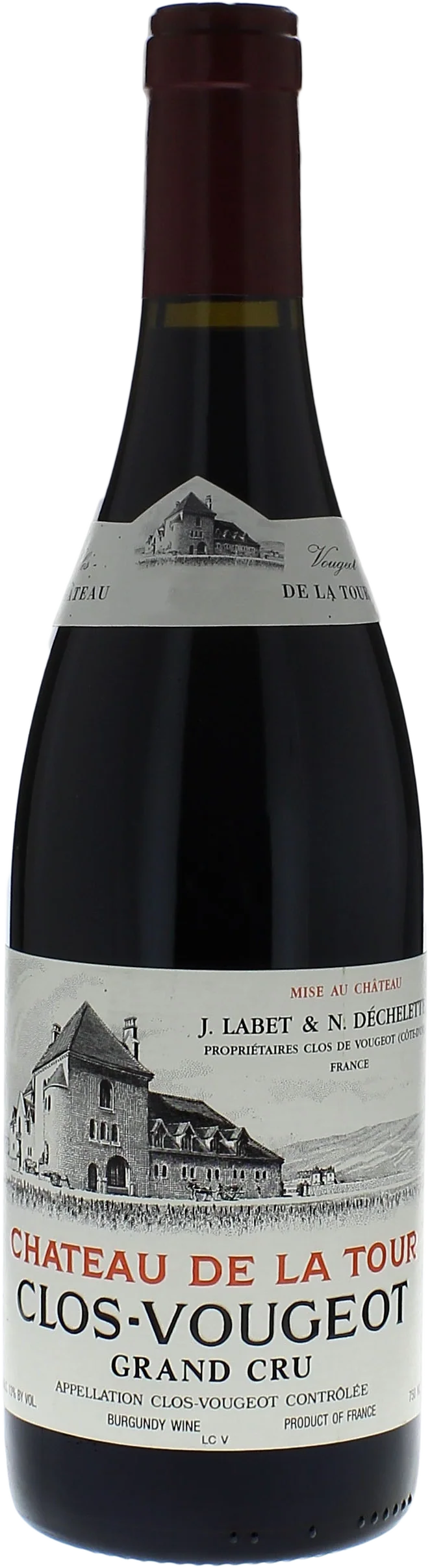 Clos Vougeot Grand Cru Domaine ChÂteau De La Tour, 2017