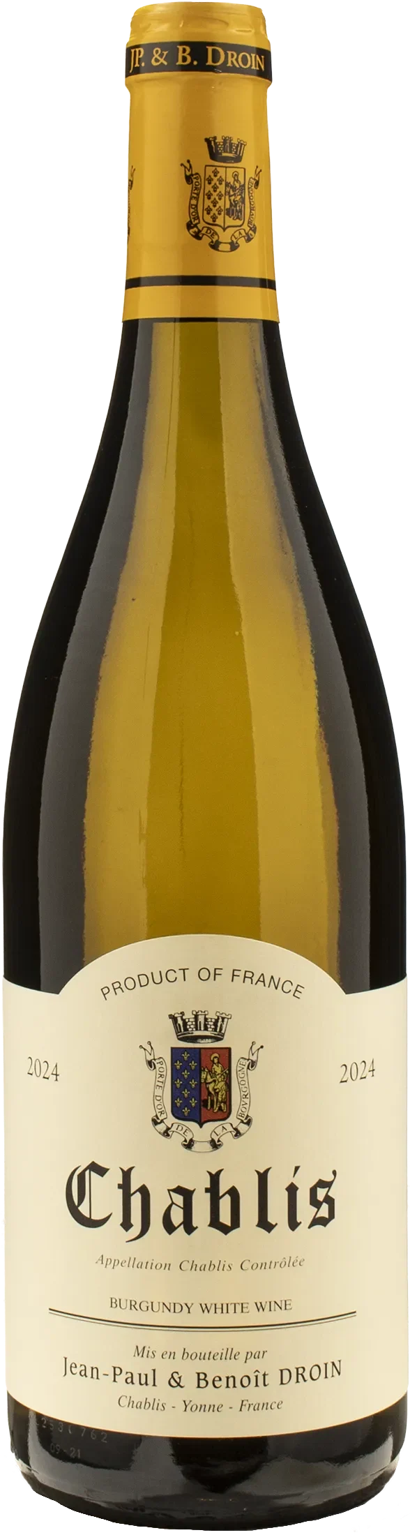 Jean Paul & Benoit Droin Chablis 2024