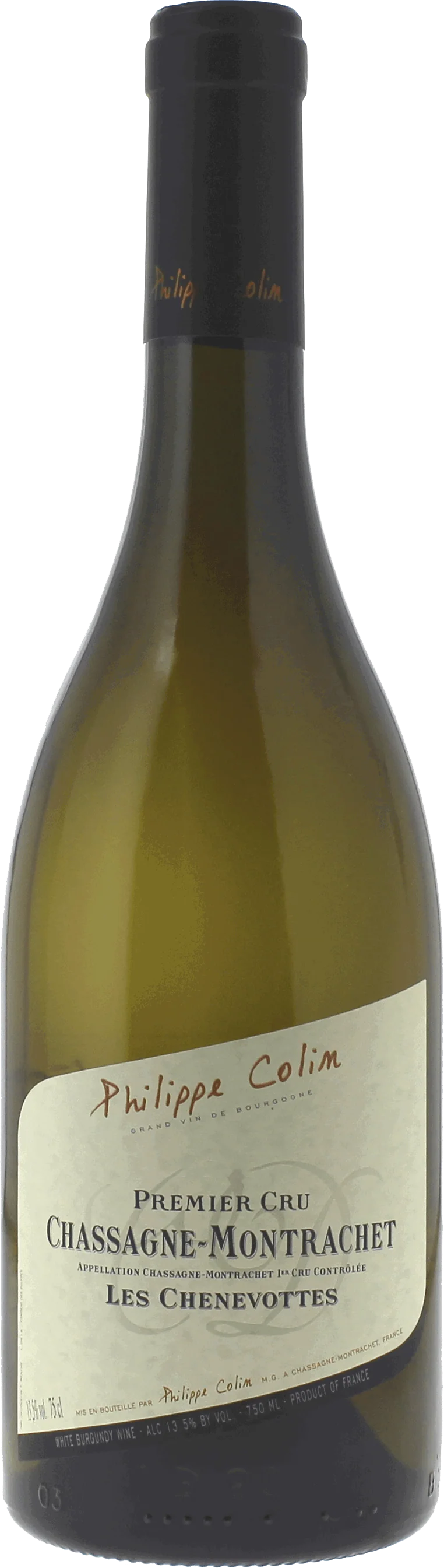 Chassagne Montrachet 1er Cru Chenevottes Domaine Colin Philippe, 2024