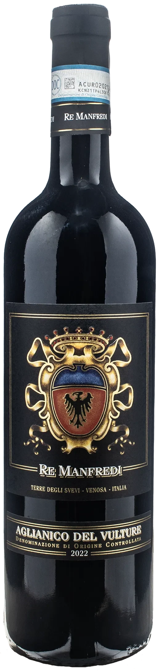 Terre degli Svevi Aglianico del Vulture Re Manfredi 2022