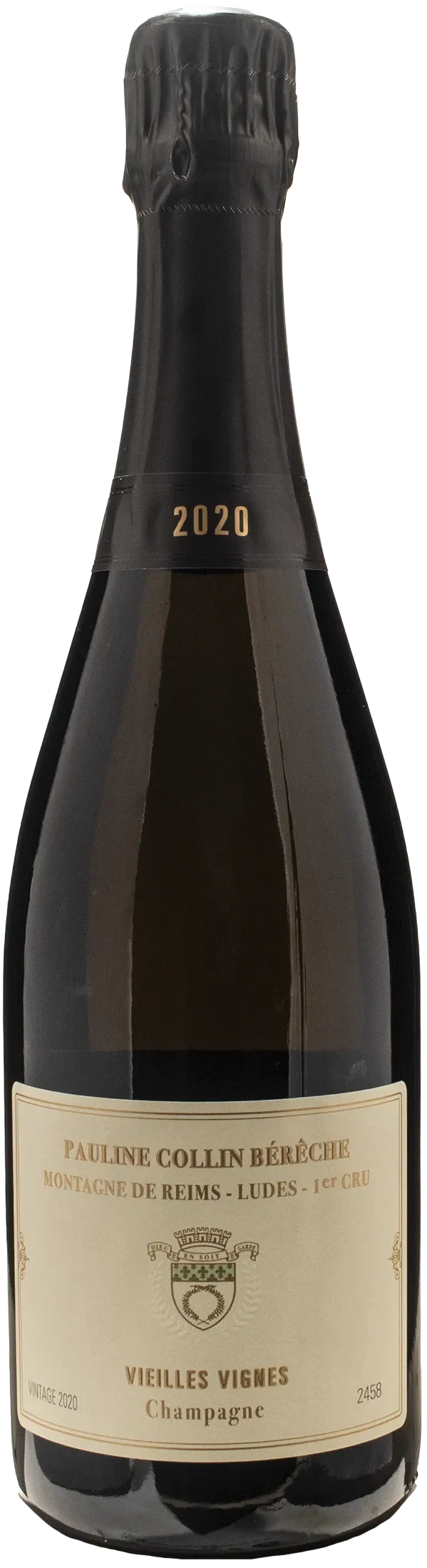 Pauline Collin Bereche Champagne 1er Cru Montagne De Reims Ludes Vieilles Vignes Vintage 2020