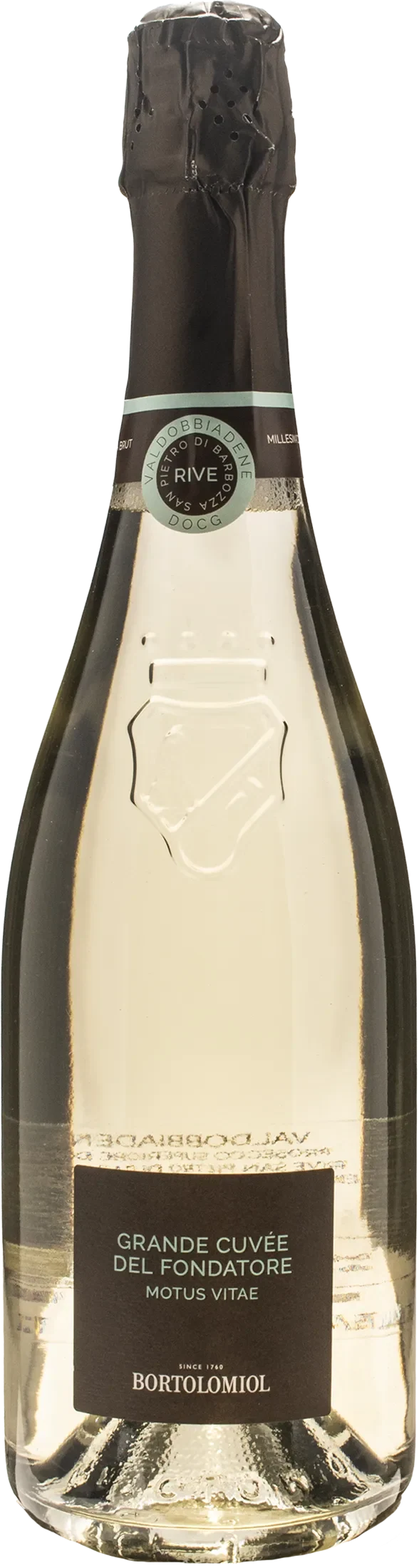 Bortolomiol Valdobbiadene Prosecco Superiore Extra Brut Grande Cuvee del Fondatore Motus Vitae 2024