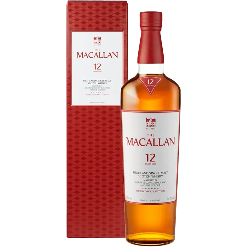 The Macallan Sherry Oak Cask 12 Year Old Single Malt Scotch Whisky