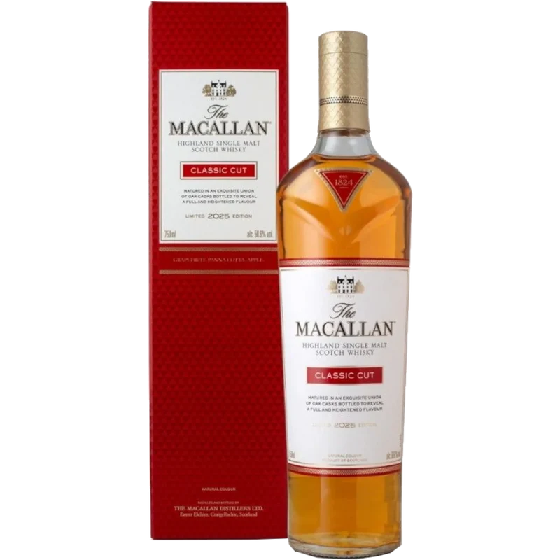 2025 The Macallan Limited Edition Classic Cut Single Malt Scotch Whisky