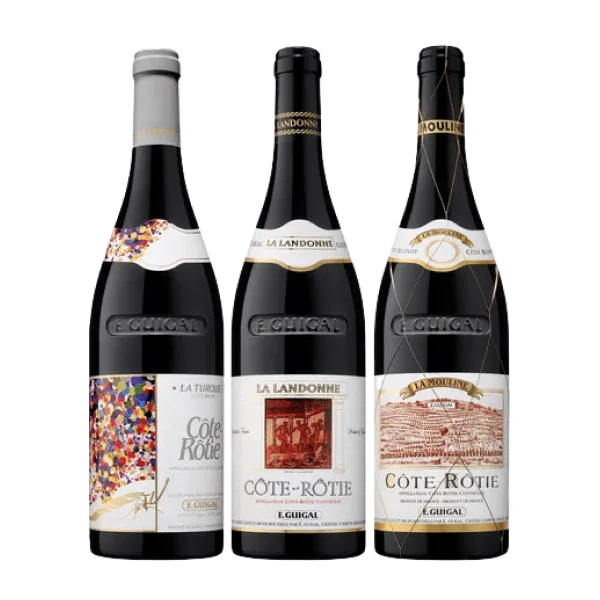 Guigal Assortment 2015 ( 1x La Landonne. 1x La Mouline. 1x La Turque) (75 CL x3)