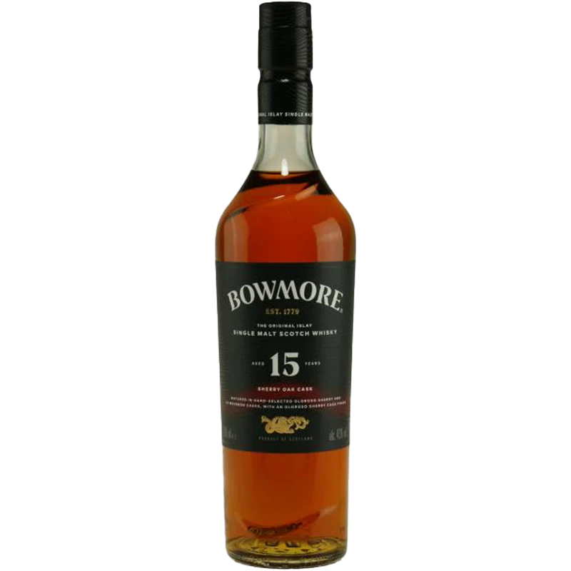 Bowmore Sherry Oak Cask 15 Year Old Single Malt Scotch Whisky