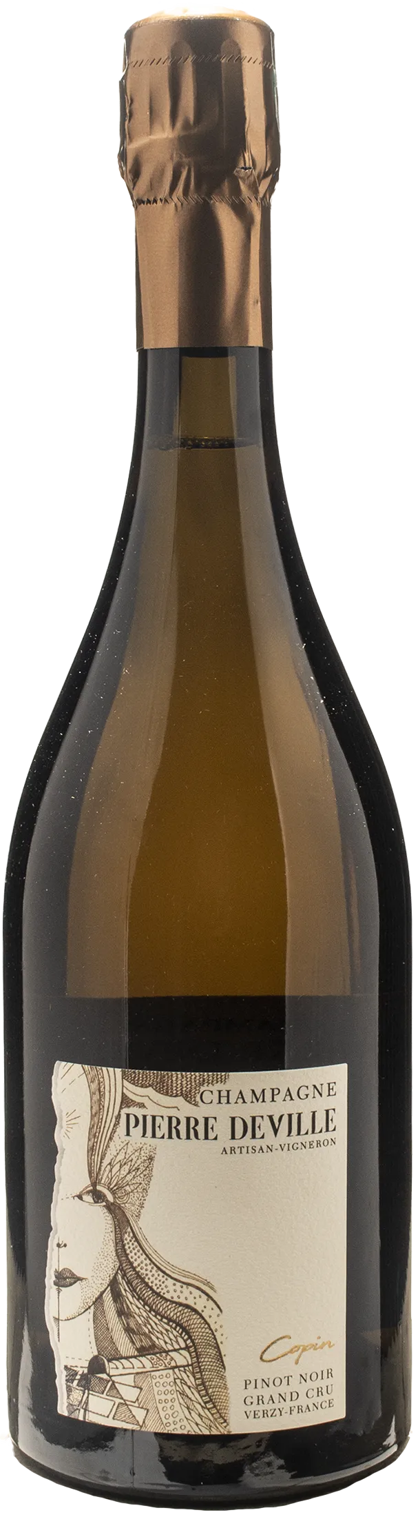 Pierre Deville Champagne Grand Cru Pinot Noir Copin Extra Brut 2021