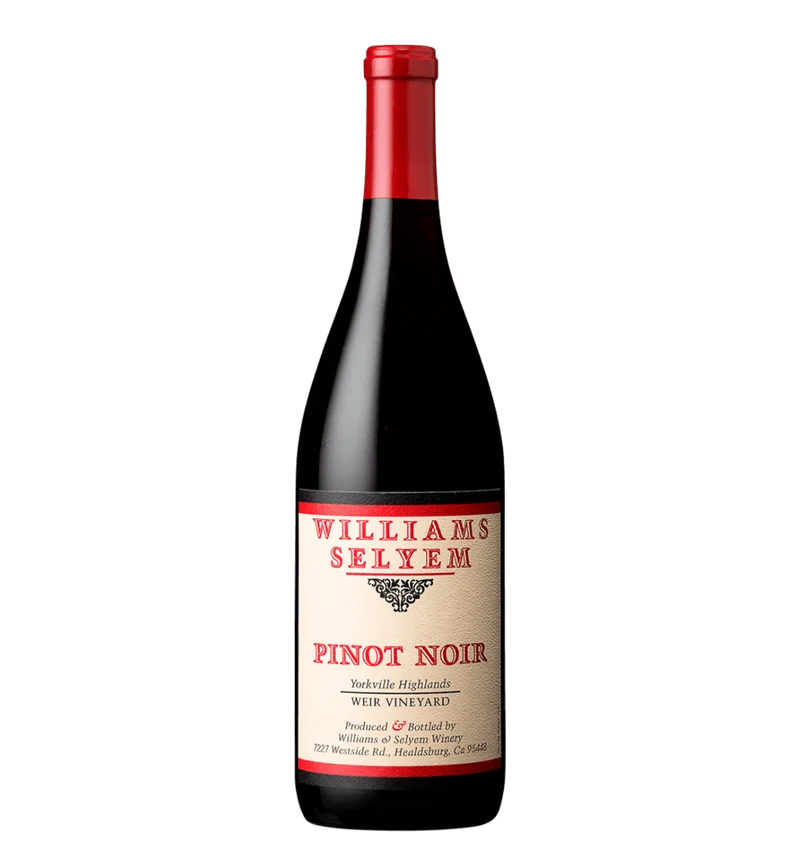 Williams Selyem Weir Vineyard Pinot Noir 2022