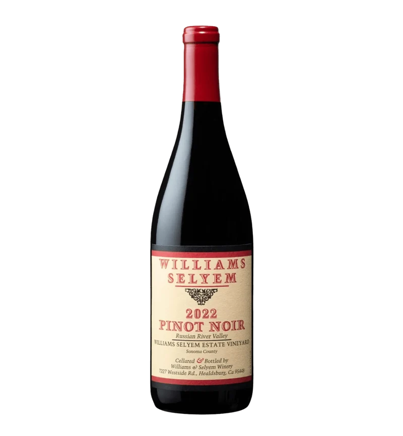 Williams Selyem Estate Vineyard Pinot Noir 2022