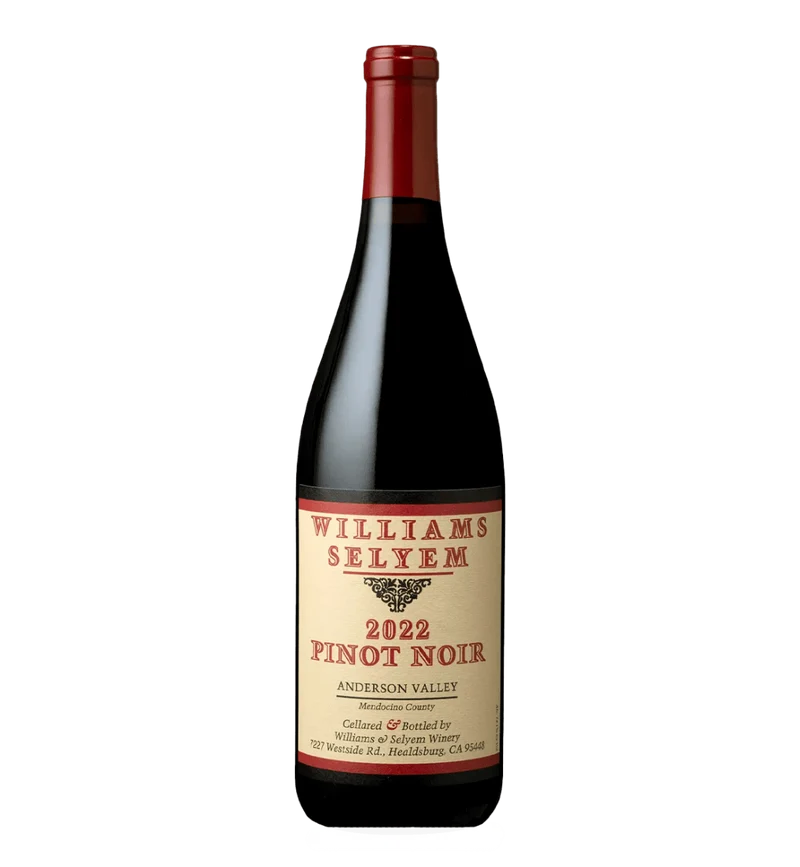 Williams Selyem Anderson Valley Pinot Noir 2022