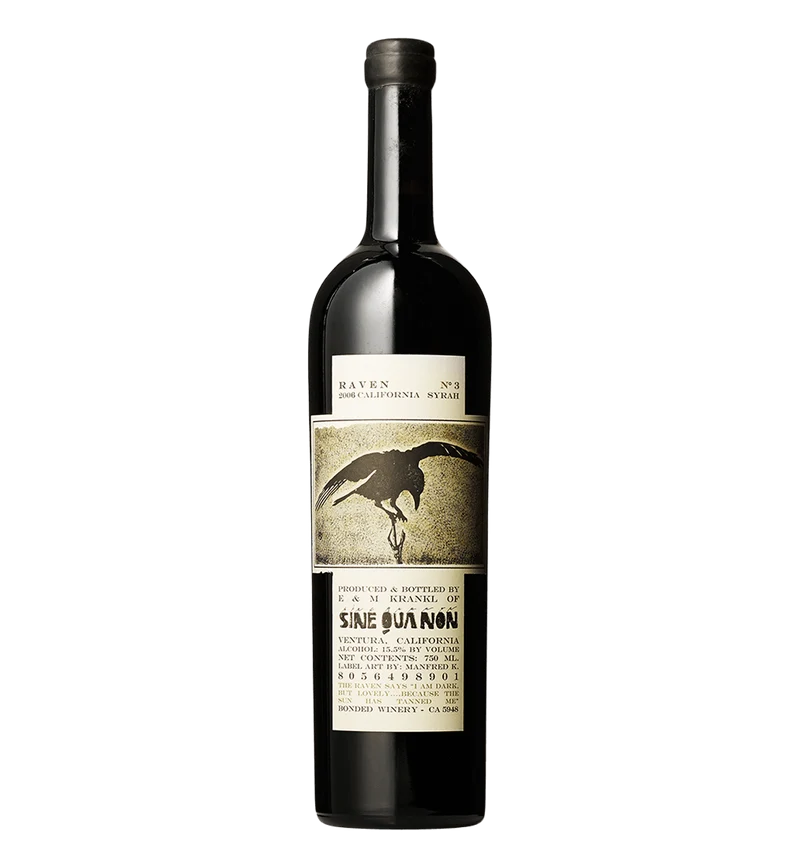 Sine Qua Non Syrah Raven 2006