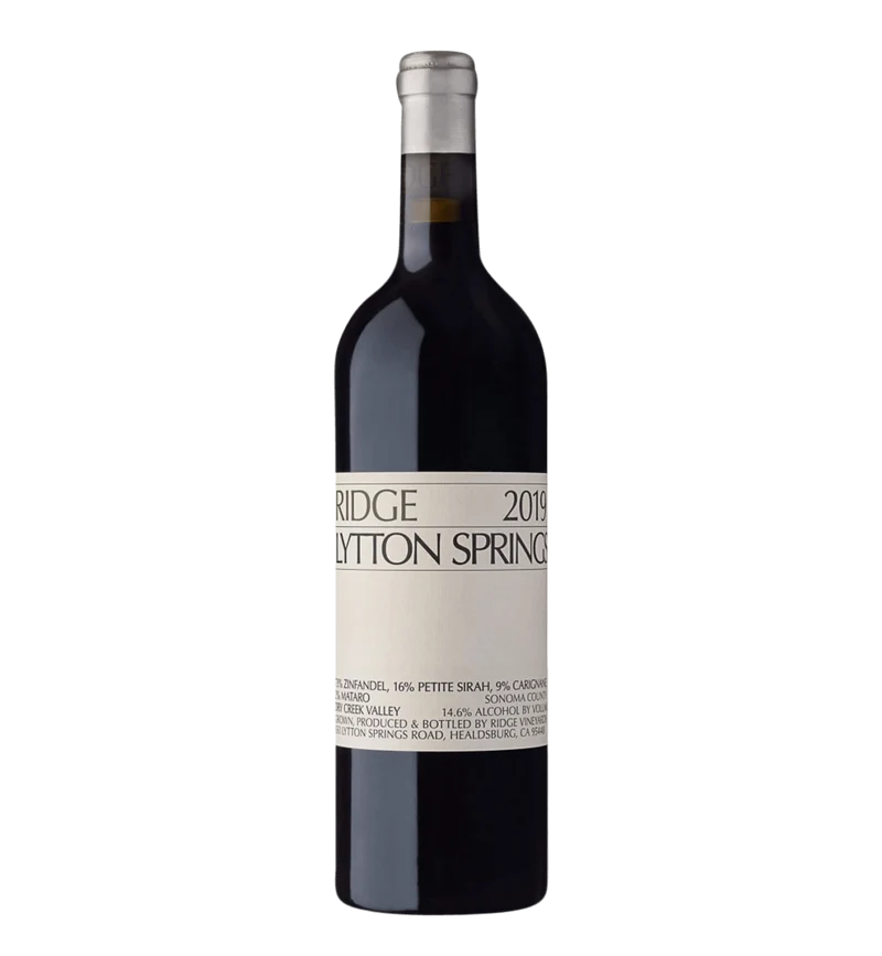 Ridge Vineyards Lytton Springs 2019