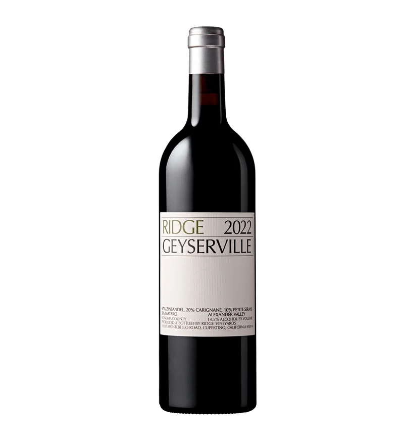 Ridge Vineyards Geyserville 2022