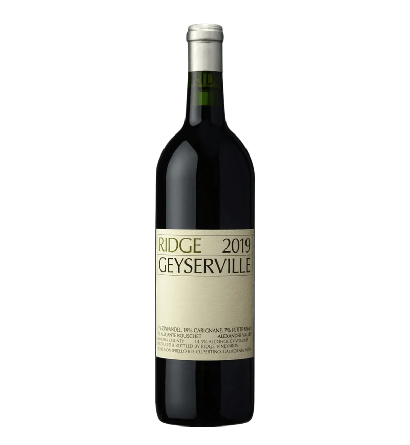 Ridge Vineyards Geyserville 2019