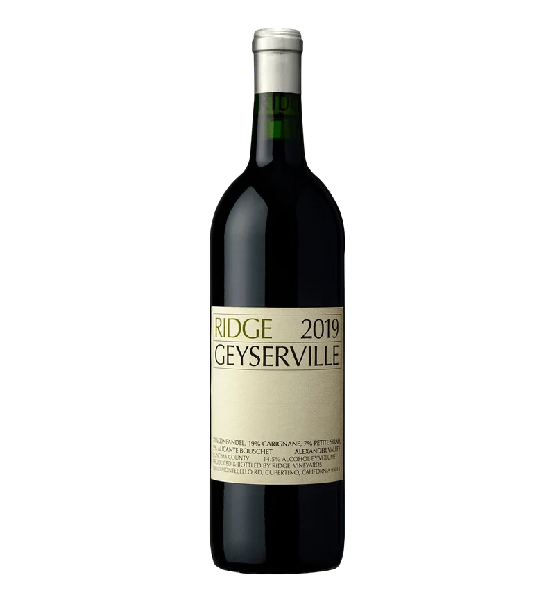 Ridge Vineyards Geyserville 2019 300CL