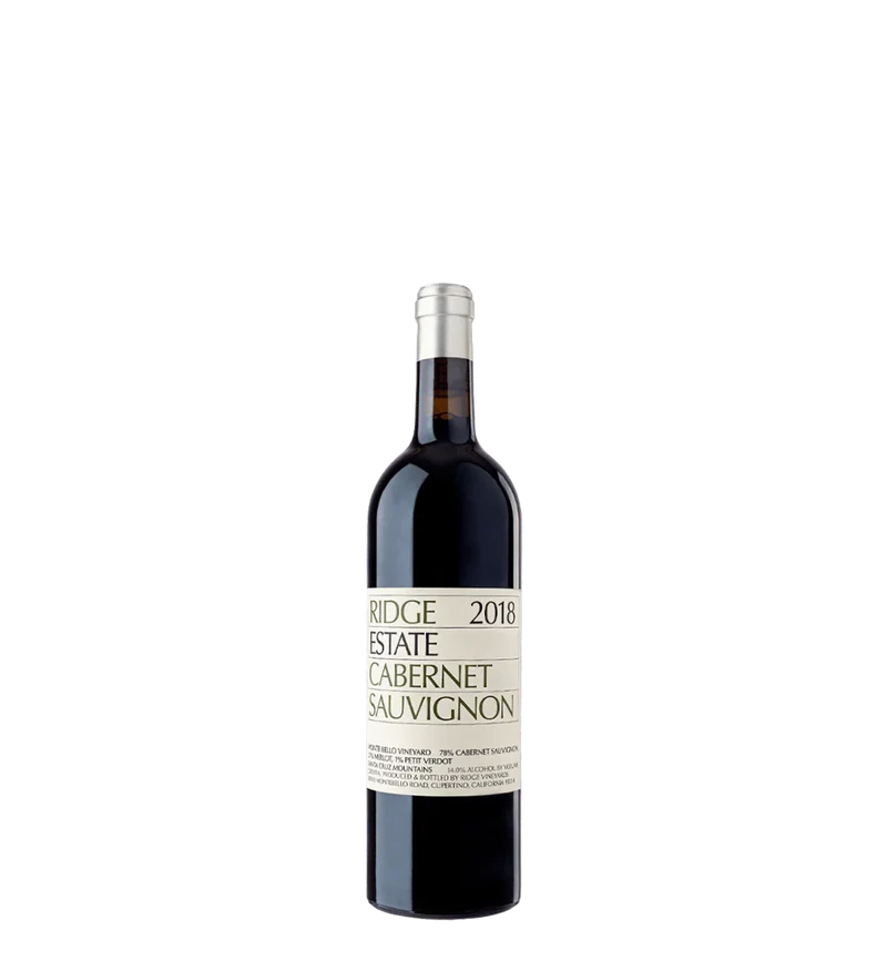 Ridge Vineyards Cabernet Sauvignon Estate 2018 37,5CL