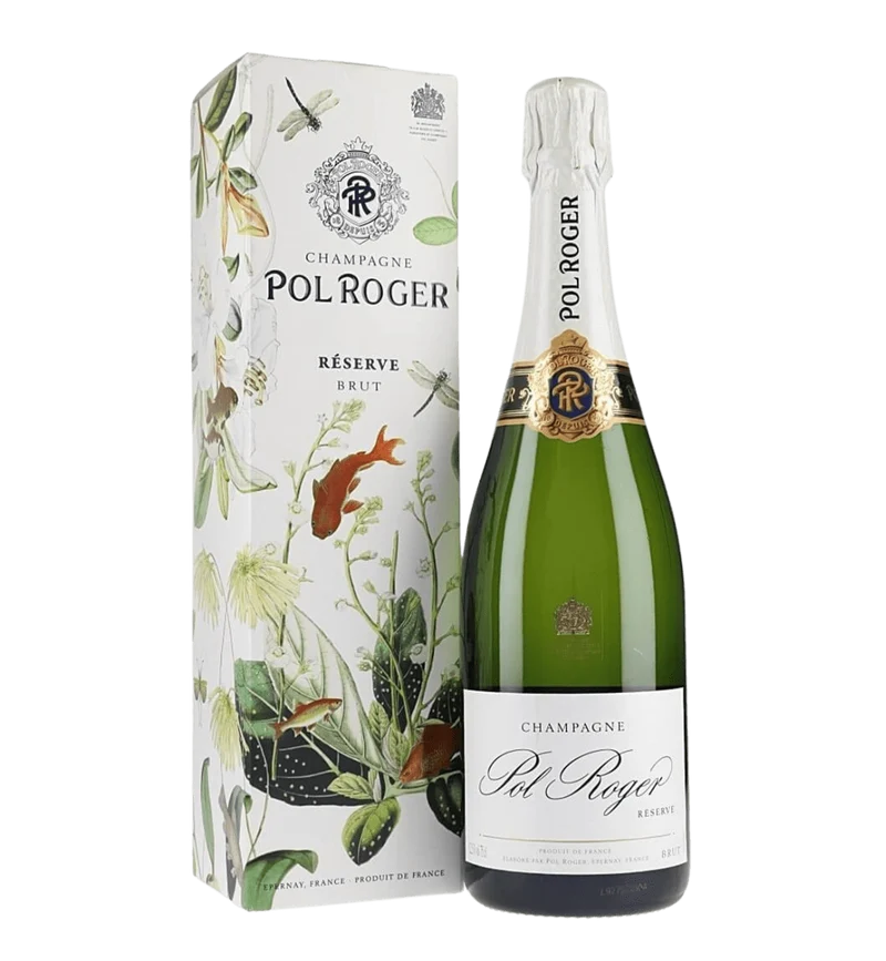 Pol Roger Brut Reserve Gaveæske