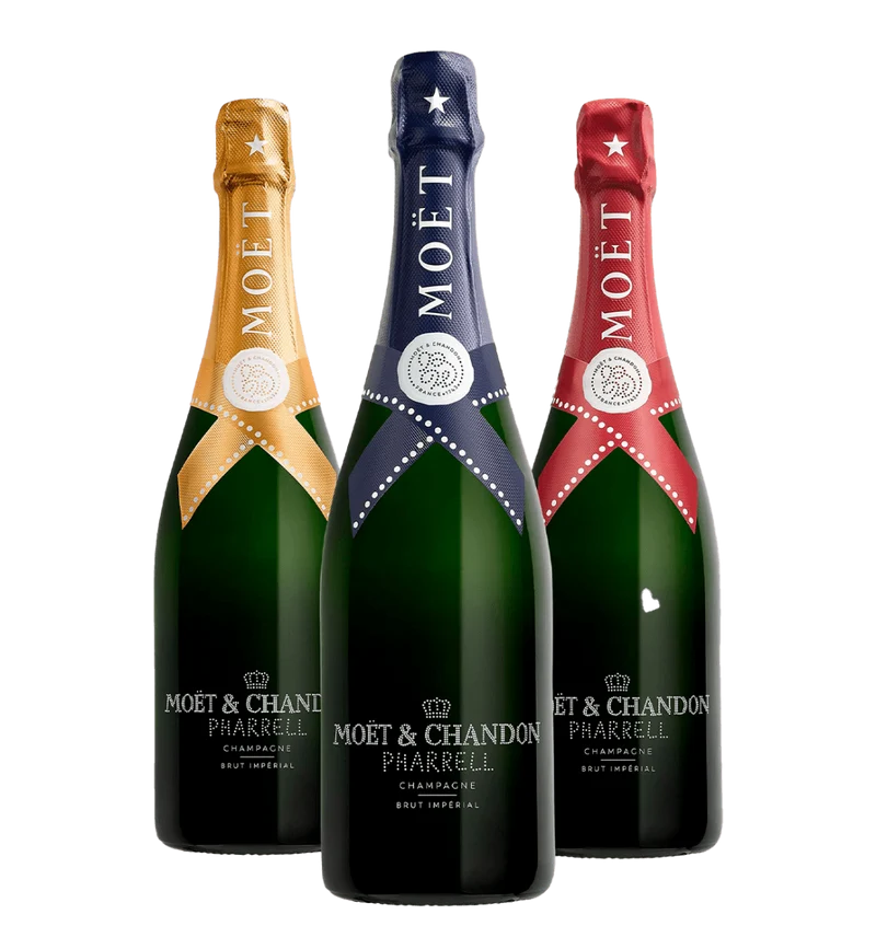 Moët & Chandon x Pharrell Williams Limited Edition Brut Impérial - 6 flasker