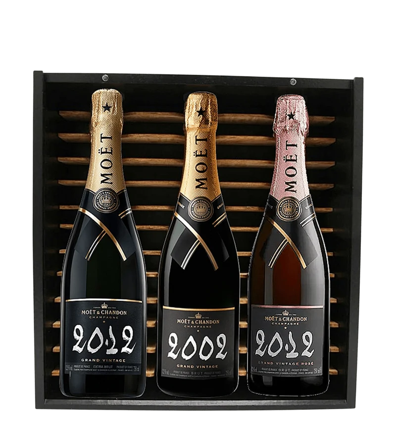 Möet & Chandon Grand Vintage Blanc 2012, Rosé 2012, Blanc 2002 2002