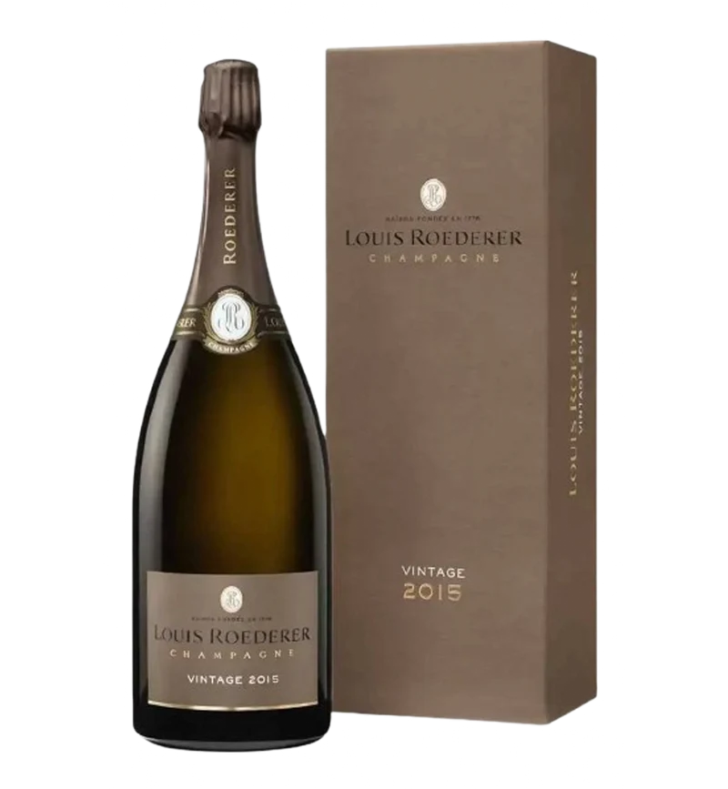 Louis Roederer Brut Vintage Deluxe Gift Box 2015 Magnum
